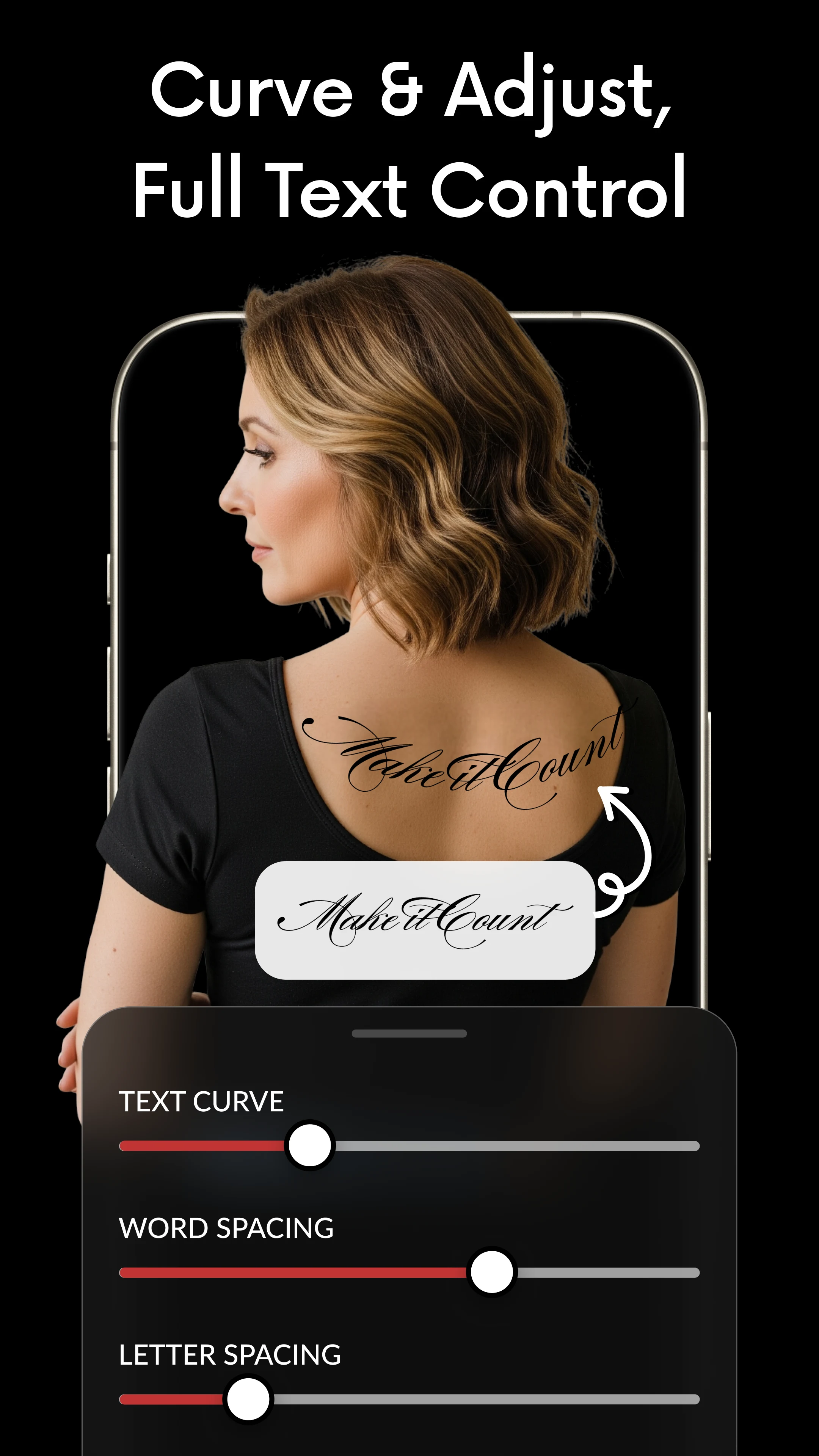 AI Lettering Tattoo Generator screenshot